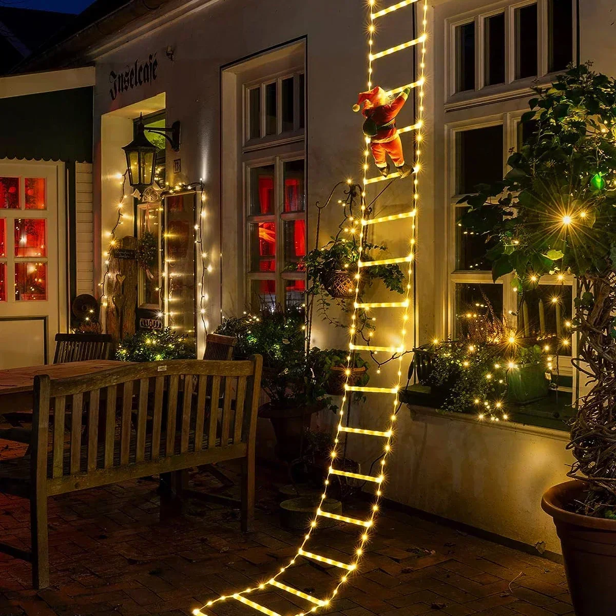 Lighting Tree Decor - Luz LED de escalera para decoración