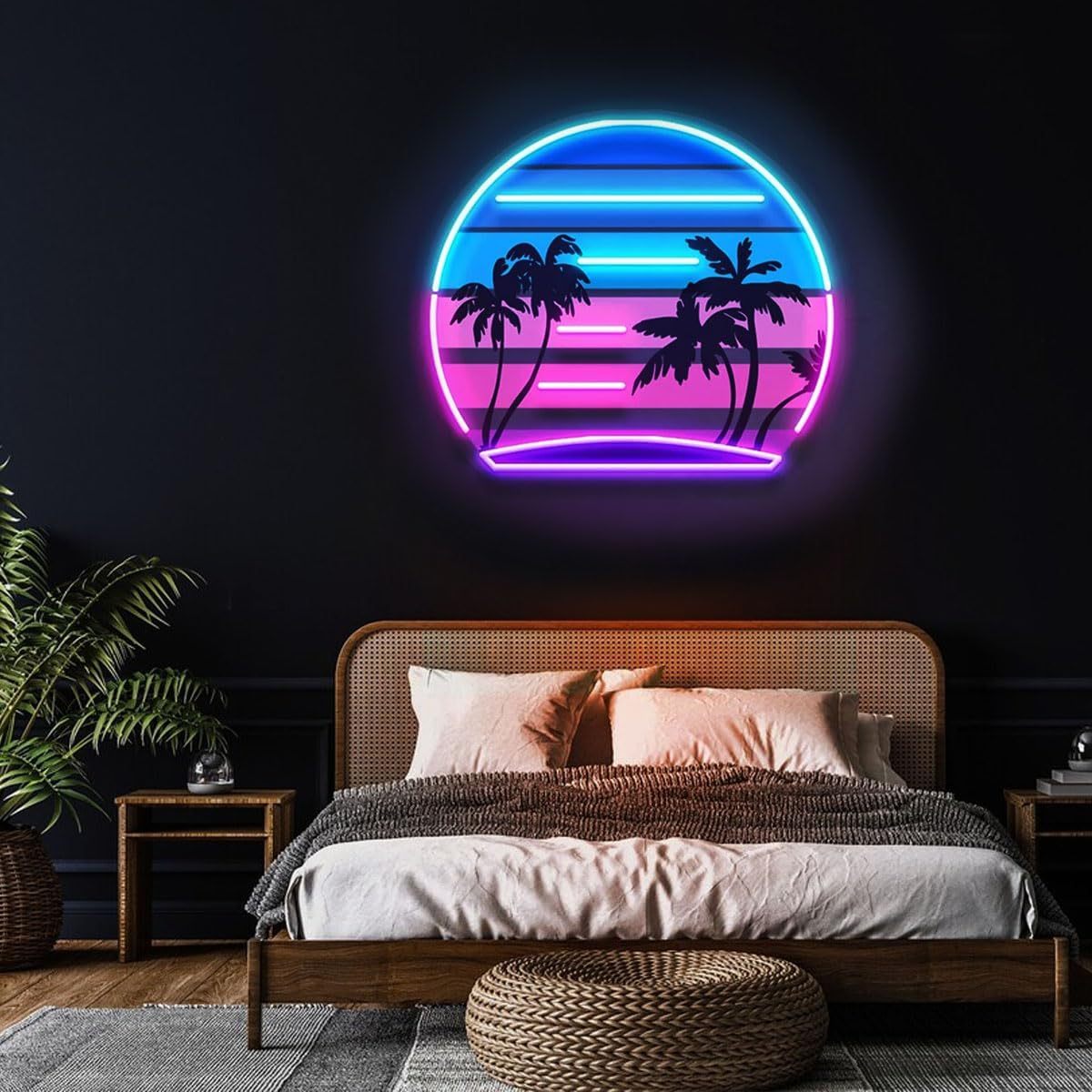 Wall Decor Lighting Tree - Letrero LED de Neón con Diseño