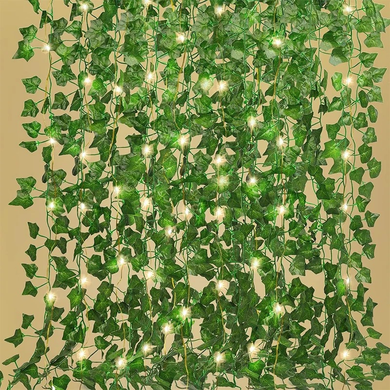 Wall Decor Lighting Tree - Guirnalda de luz LED de hiedra