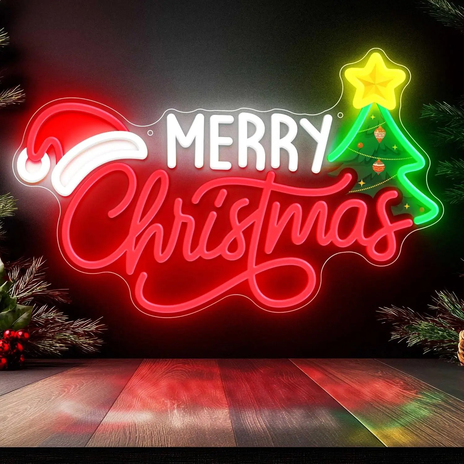 Wall Decor Lighting Tree - Letrero de Neón LED para Árbol