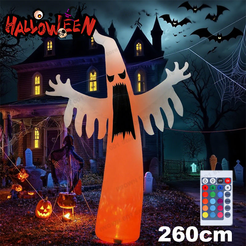 Outdoor Lighting Wedding Decor - Fantasma aterrador inflable de Halloween con