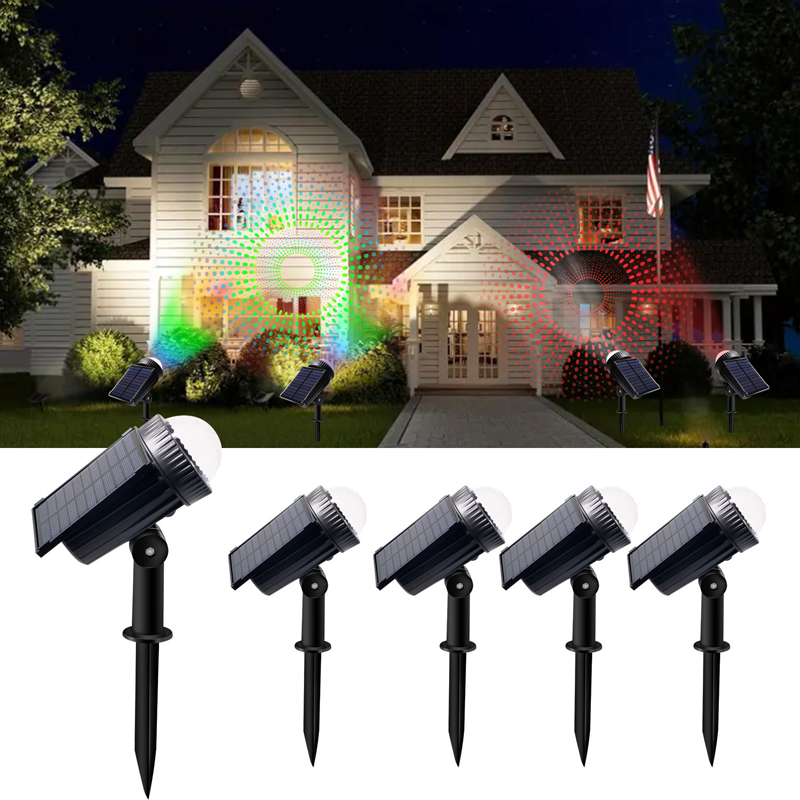 Wall Decor Lighting Tree - Proyección Solar al aire libre Luz