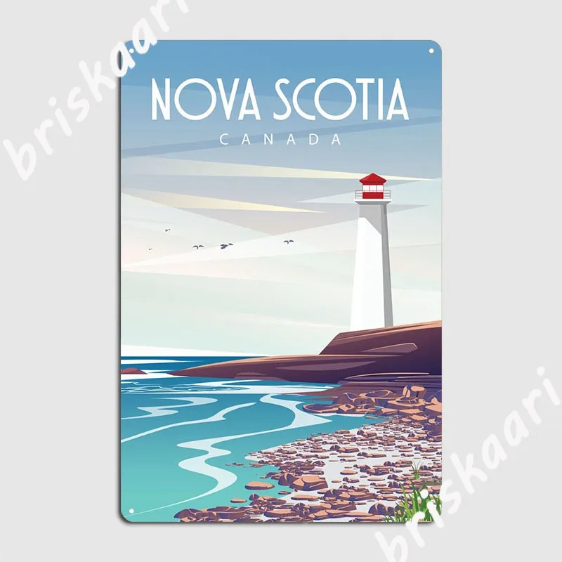 Nova Decor & Lighting Julestjerne - Cartel de Metal de Nueva Escocia,
