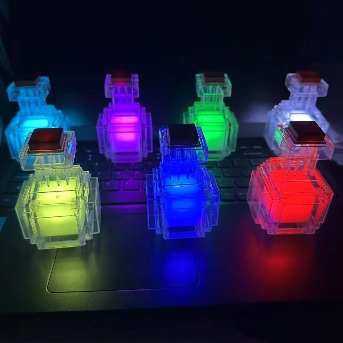 Lighting Home Decor Items - Lámpara Nocturna Recargable con Forma de