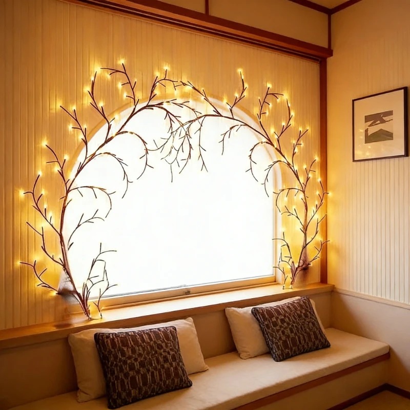 Wall Decor Lighting Tree - Guirnalda de Luces LED con Ramas