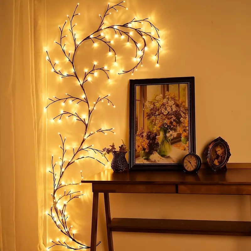Wall Decor Lighting Tree - Tira de luces LED de 144
