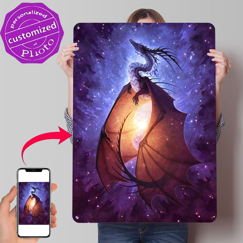 Nova Decor & Lighting Julestjerne - Póster Metálico con Textura 3D Nova,