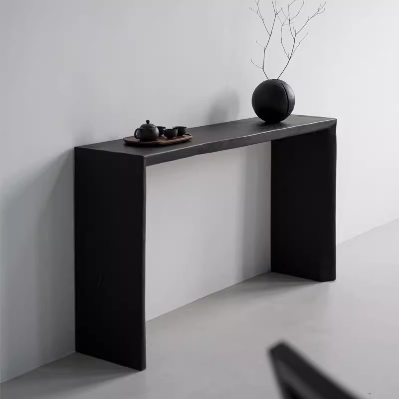 Lighting Home Decor Items - Mesa larga de madera maciza para