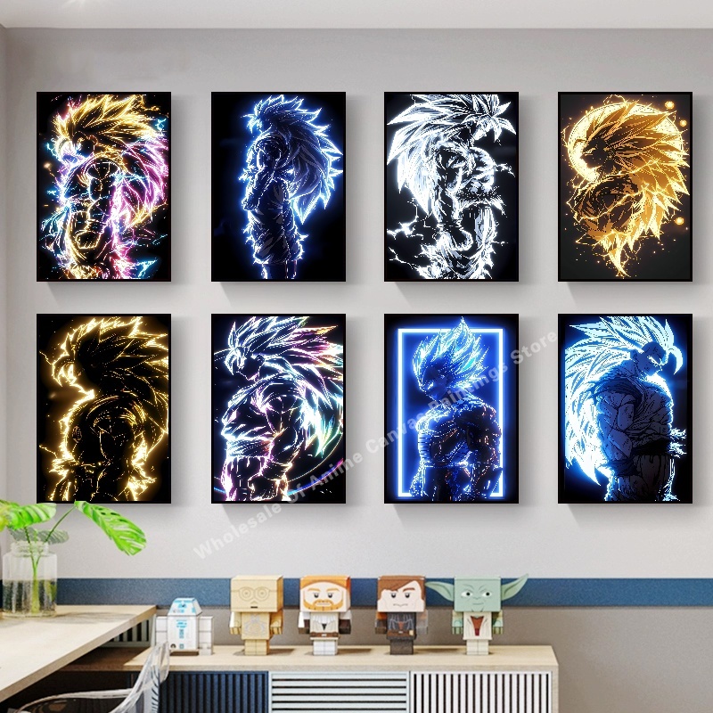 Lighting Home Decor Items - Póster con efecto de luz de
