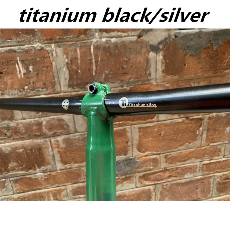 Union Lighting & Decor Photos - Manillar de titanio para bicicleta plegable,