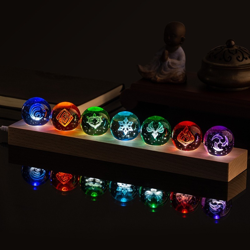 Elements Lighting Decor - Nueva Lámpara de Noche con Bola