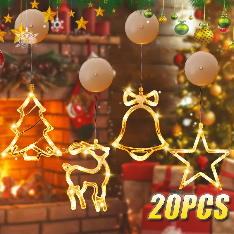 Lighting Tree Decor - 1-20 piezas luces LED navideñas con