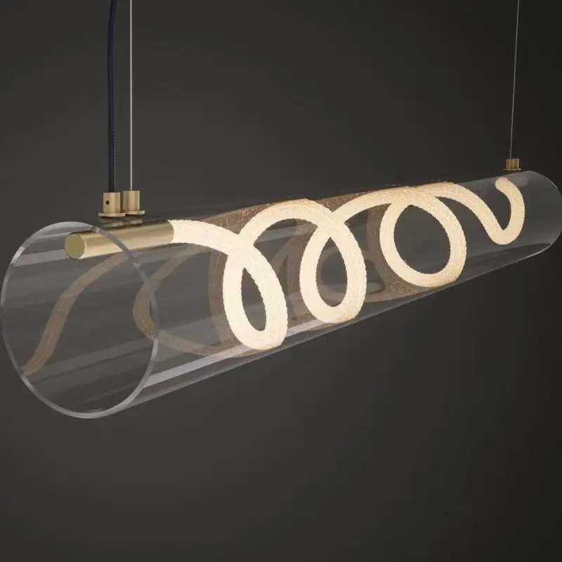 Decor Lighting Fixtures - Lámpara de Techo de Tubo Largo