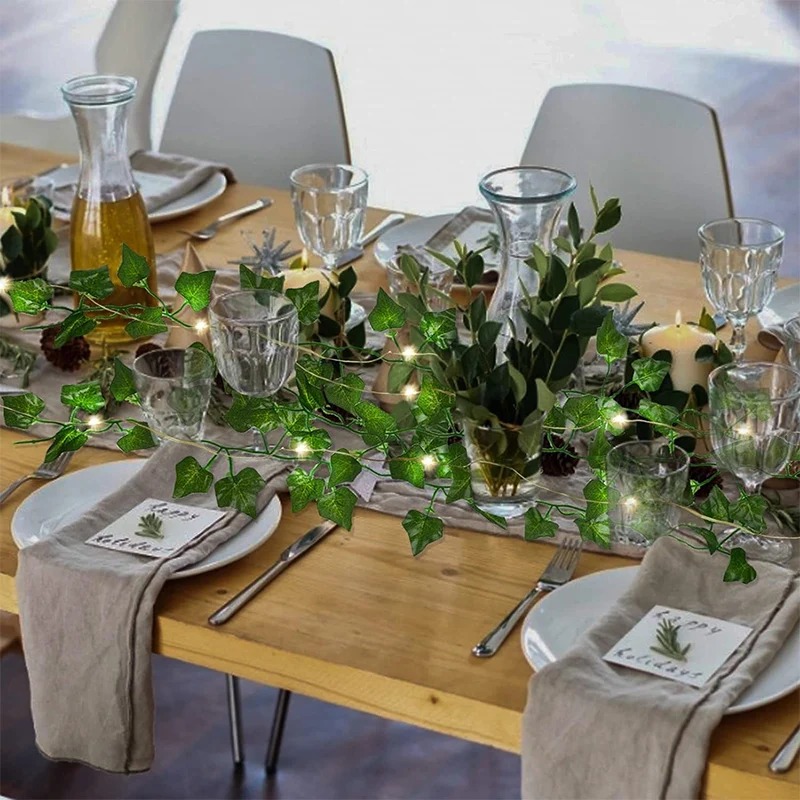 Hera verde de 210cm, guirnalda - Wall Decor Lighting Tree reseña y precio