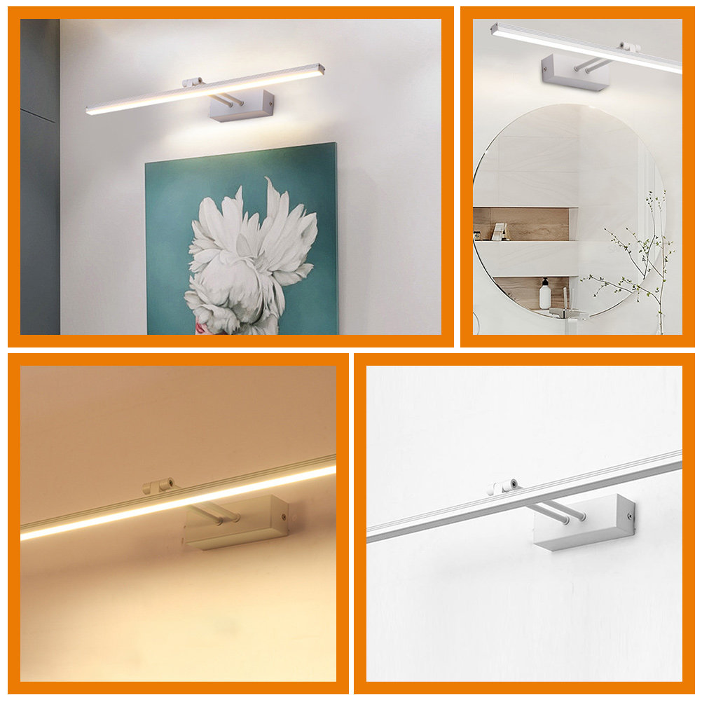 Lámpara de espejo LED para bañ - Decor Lighting Fixtures reseña y precio