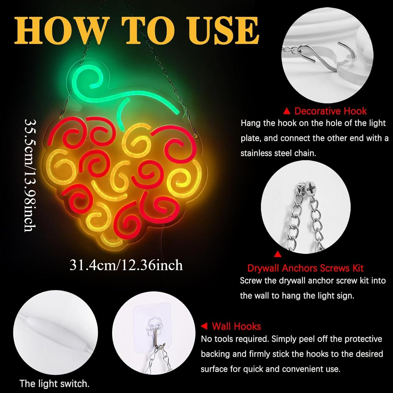 Letrero Luminoso LED USB Regul - Led Lighting Wall Decor reseña y precio