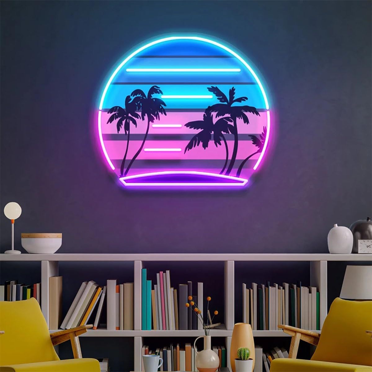 Letrero LED de Neón con Diseño - Wall Decor Lighting Tree reseña y precio