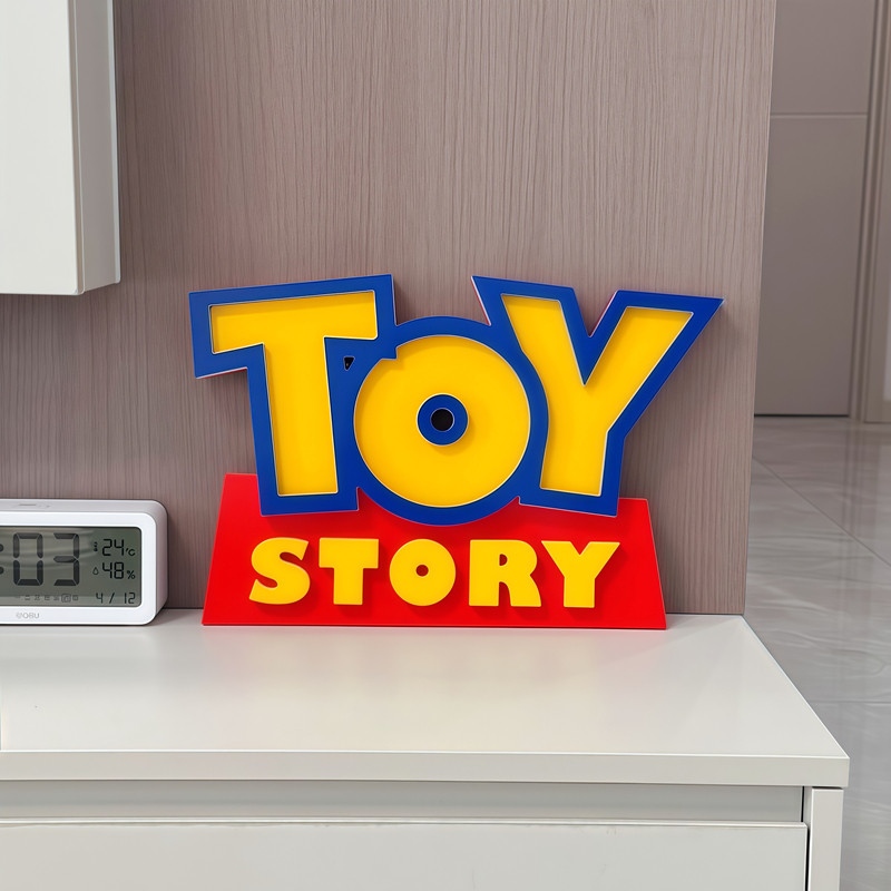 Letrero con Logotipo 3D de Toy - Lighting Home Decor Items reseña y precio
