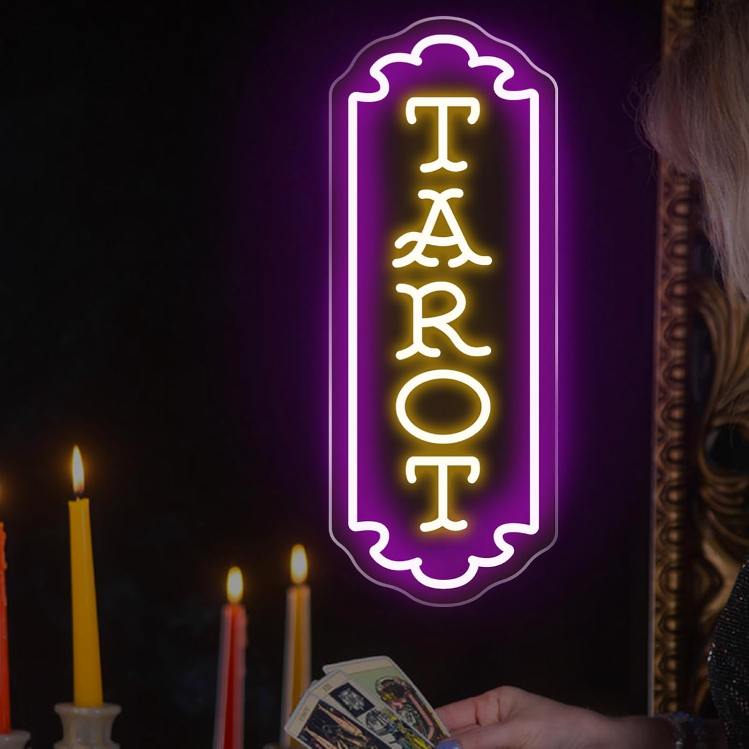 Letrero Luminoso de Tarot con  - Lighting Decor For Room reseña y precio