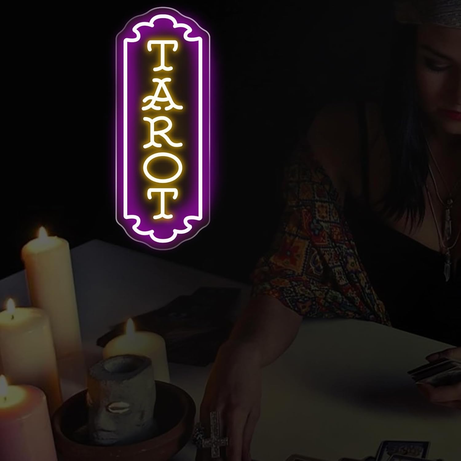 Letrero Luminoso de Tarot con  - Lighting Decor For Room reseña y precio