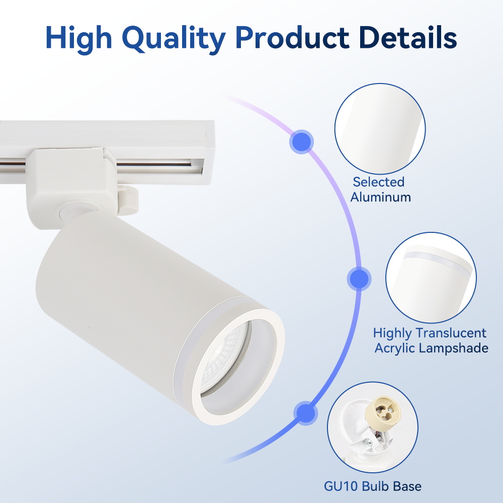 Lámpara LED de riel de 110v y  - Decor Lighting Fixtures reseña y precio