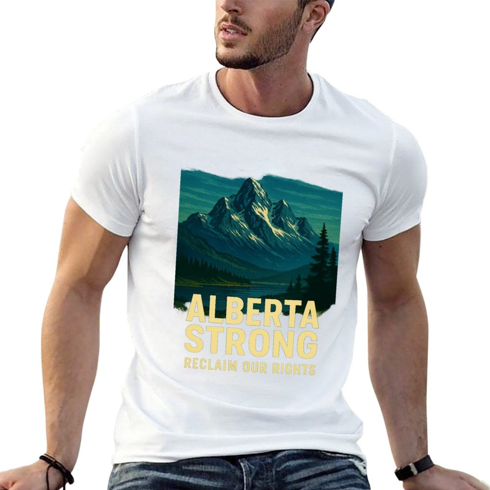 Camiseta Alberta Strong, Infor - Alberta Lighting & Decor Photos reseña y precio