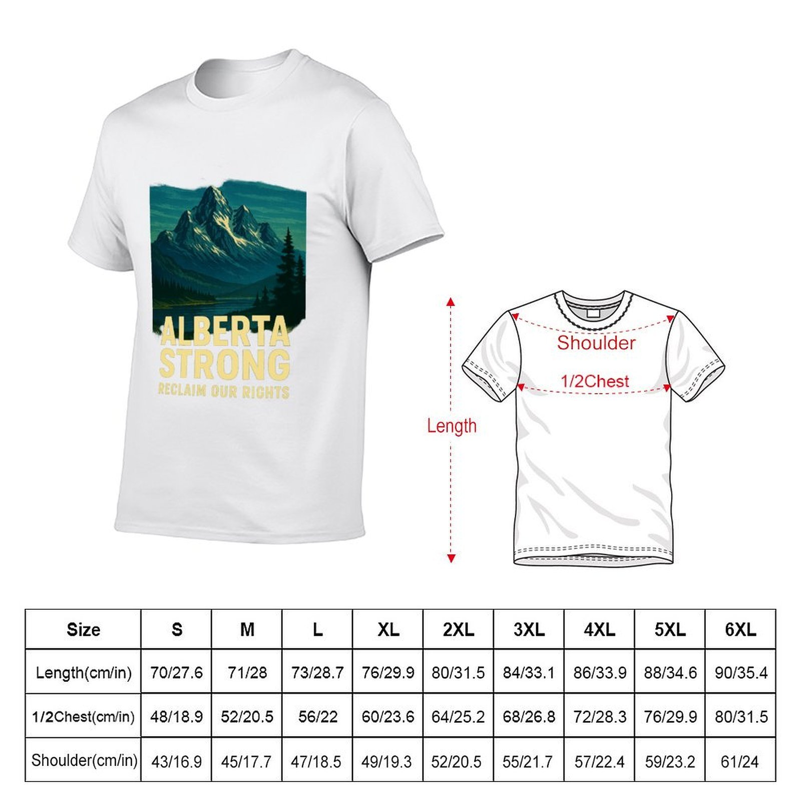 Camiseta Alberta Strong, Infor - Alberta Lighting & Decor Photos reseña y precio
