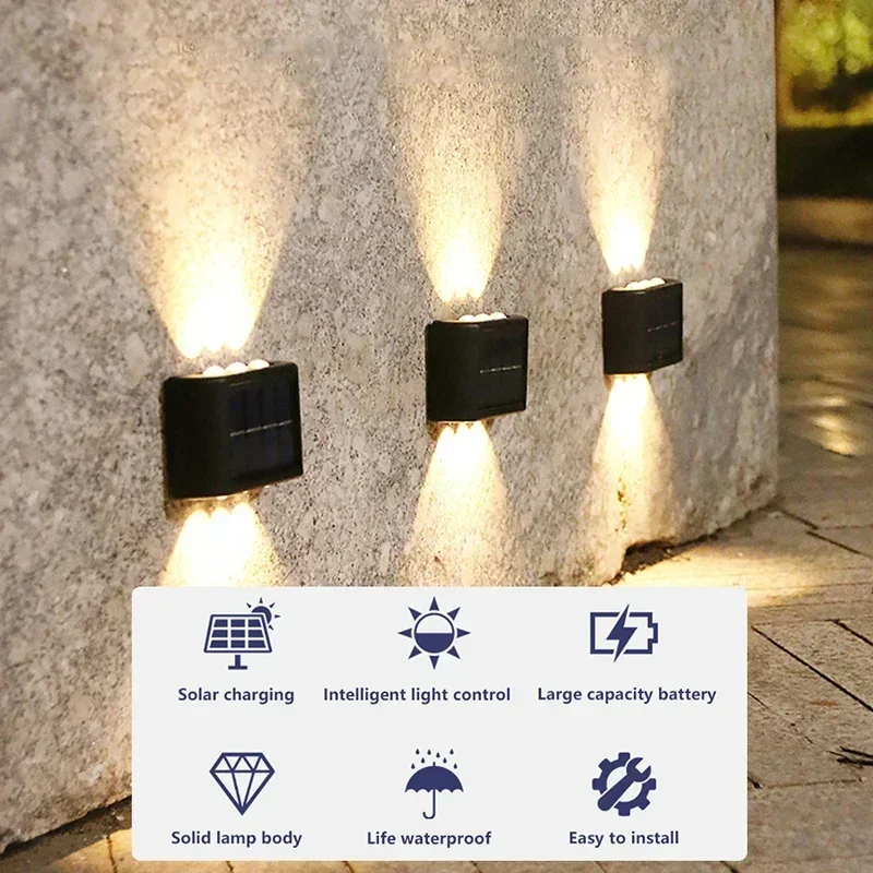 Lámpara Solar LED para Exterio - Led Lighting Wall Decor reseña y precio