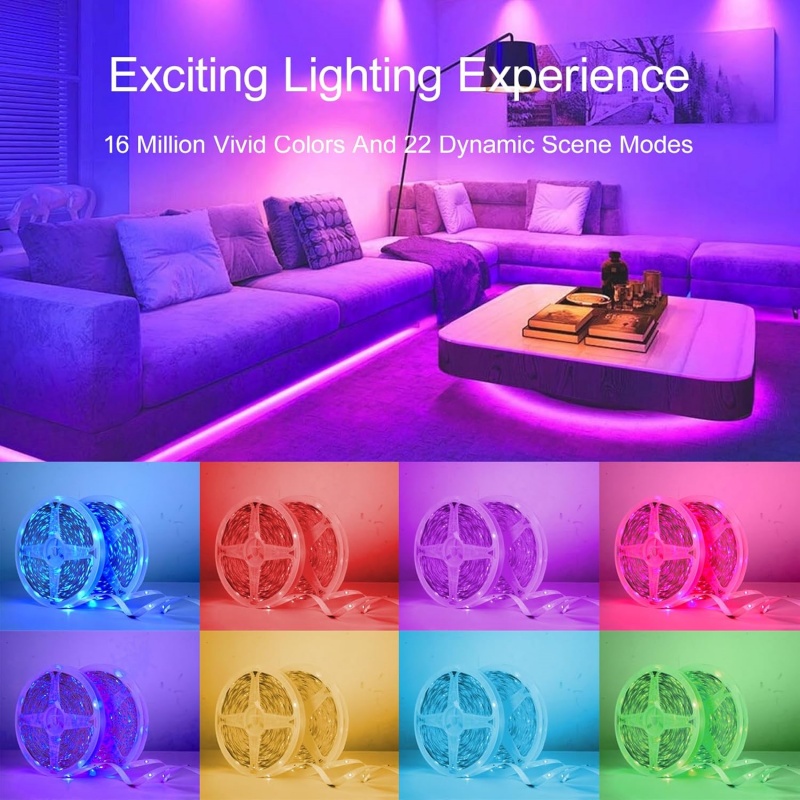 Tira de Luces LED USB de 5V CC - Lighting Decor For Room reseña y precio