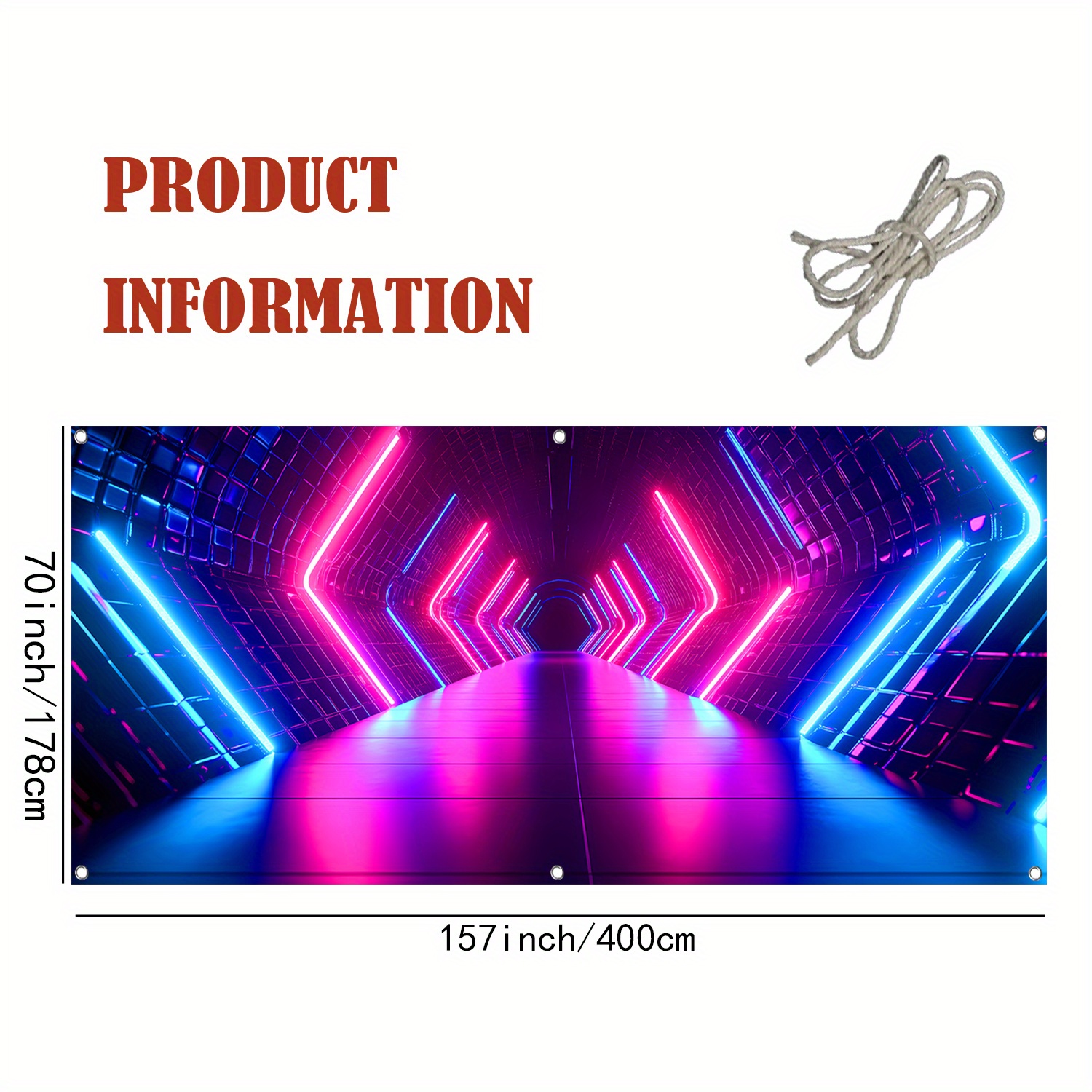 1 túnel creativo del tiempo fu - Outdoor Lighting Wedding Decor reseña y precio