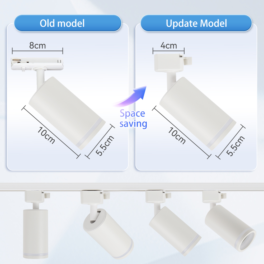 Foco de luz de pista Led GU10  - Decor Lighting Fixtures reseña y precio