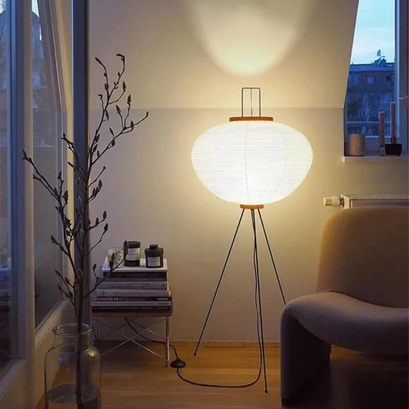 Lámpara de Pie de Papel de Arr - Floor Lamp Tripod reseña y precio