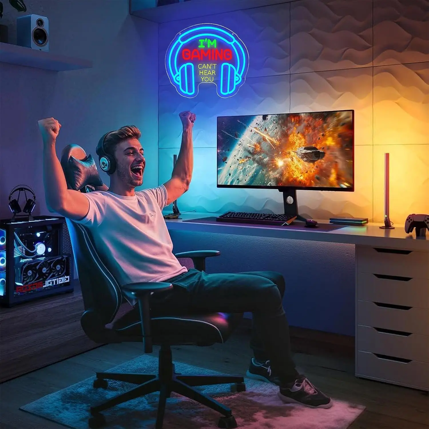 Letrero Luminoso LED con la Fr - Led Lighting Wall Decor reseña y precio