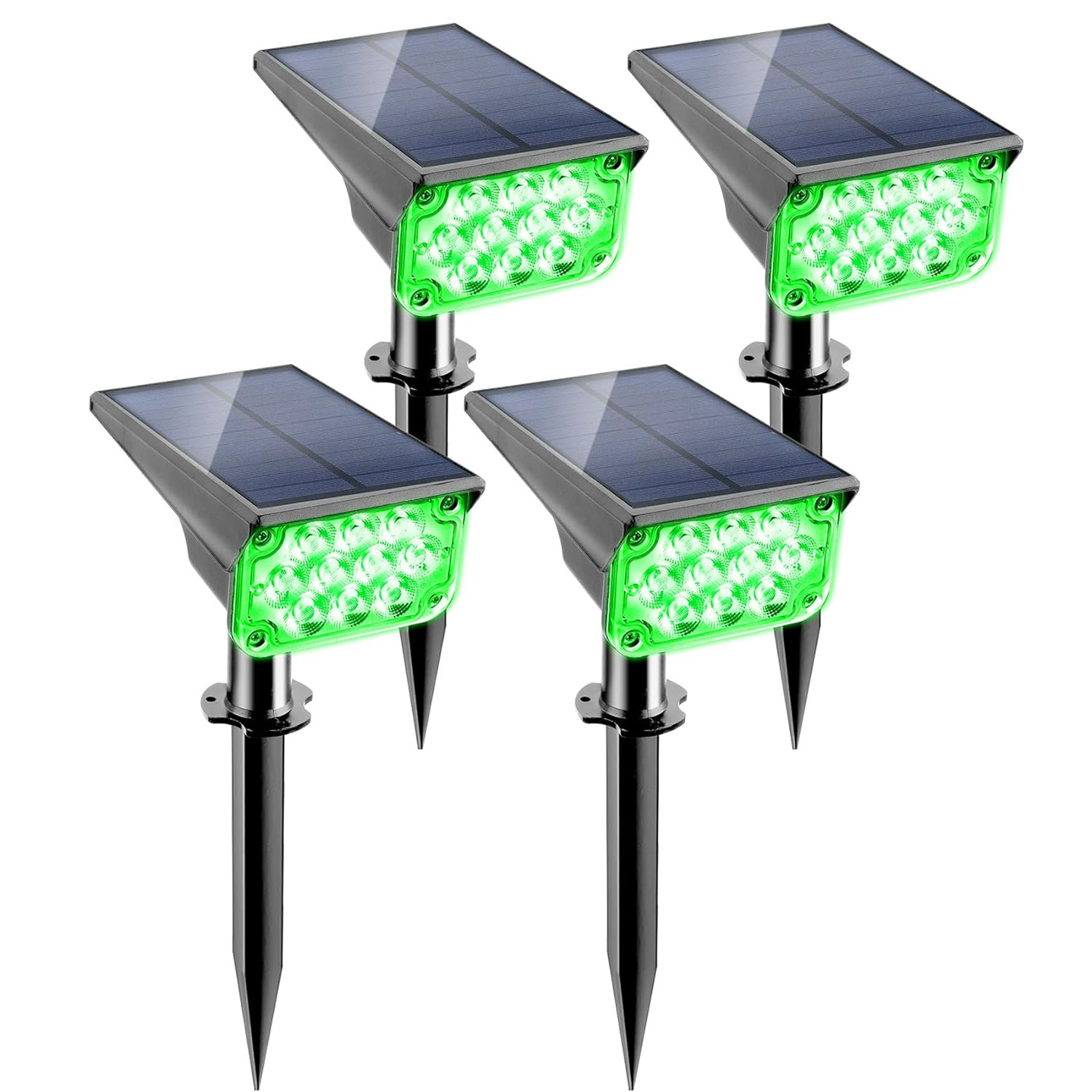 4 Uds foco Solar lámpara de pa - Wall Decor Lighting Tree reseña y precio