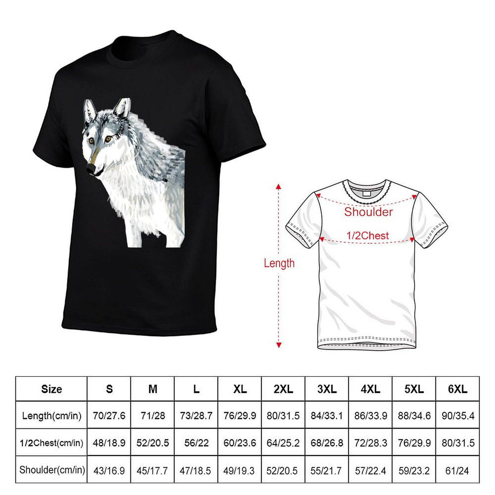 Camiseta Totem Alberta Wolf, c - Alberta Lighting & Decor Photos reseña y precio