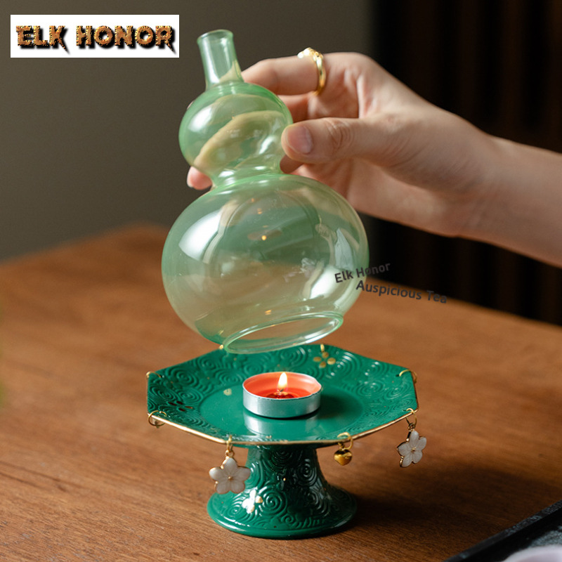 Portavelas de calabaza de loto - Lighting Home Decor Items reseña y precio