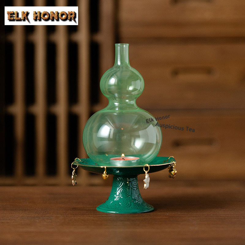 Portavelas de calabaza de loto - Lighting Home Decor Items reseña y precio