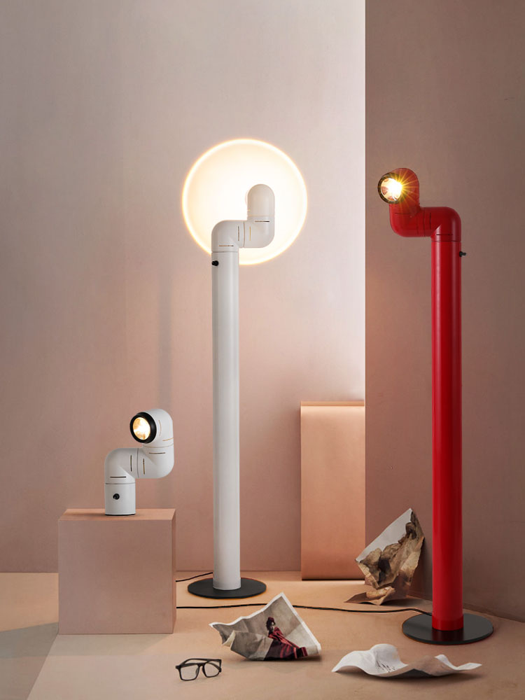 Lámpara de pie estilo espacial - Floor Lamp Tripod reseña y precio