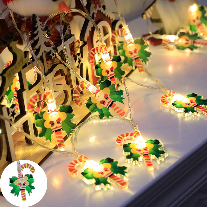Cadena de luces LED alimentada - Elements Lighting Decor reseña y precio