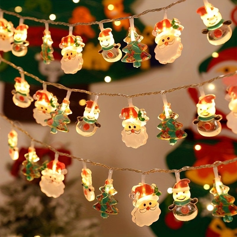 Cadena de luces LED alimentada - Elements Lighting Decor reseña y precio