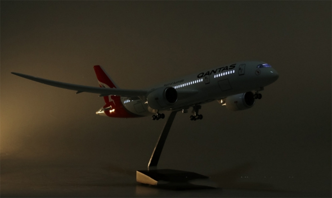 Avión B787 a escala 1/130, mod - Decor Lighting Australia reseña y precio
