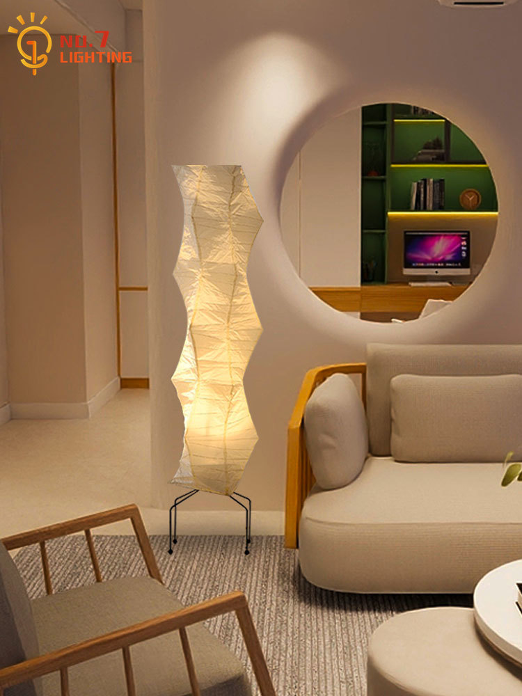 Wabi-sabi Akari Noguchi Yong l - Floor Lamp Tripod reseña y precio