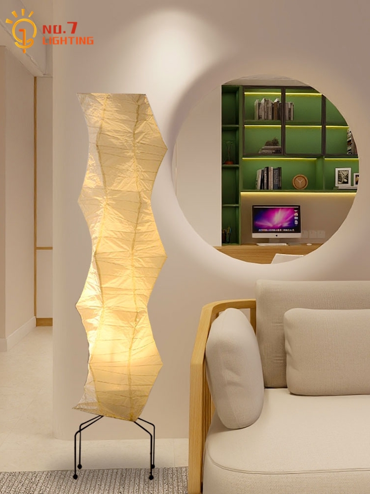 Wabi-sabi Akari Noguchi Yong l - Floor Lamp Tripod reseña y precio