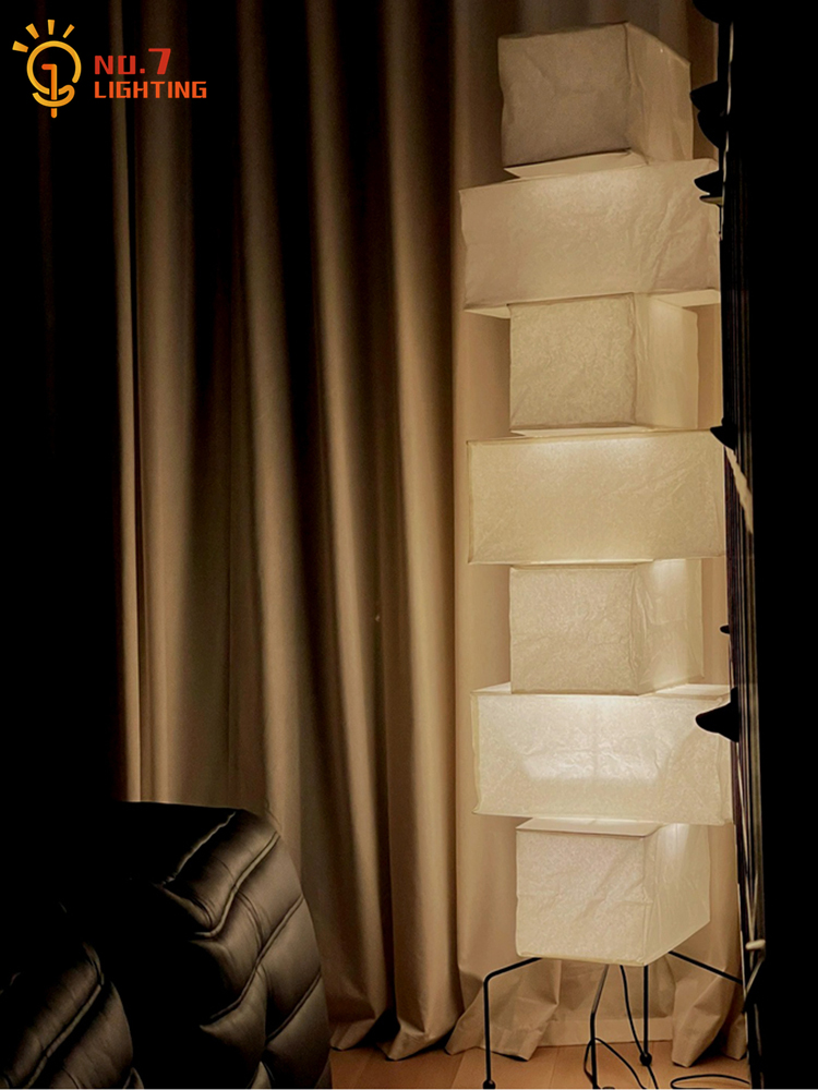 Wabi-sabi Akari Noguchi Yong l - Floor Lamp Tripod reseña y precio