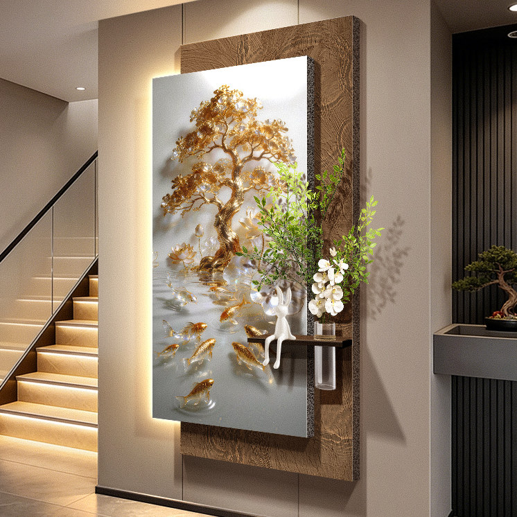 Cuadro Decorativo de Entrada c - Wall Decor Lighting Tree reseña y precio