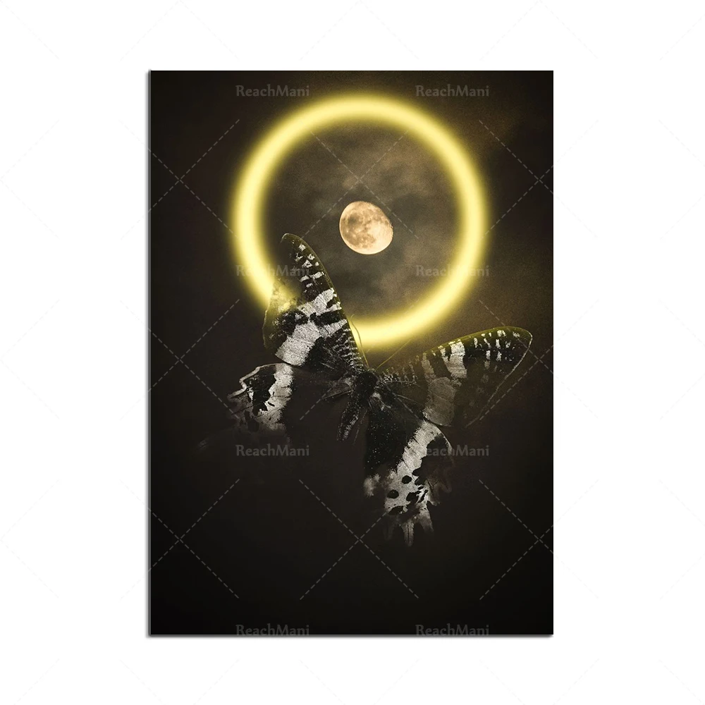 Cuadro en lienzo ligero con di - Elements Lighting Decor reseña y precio