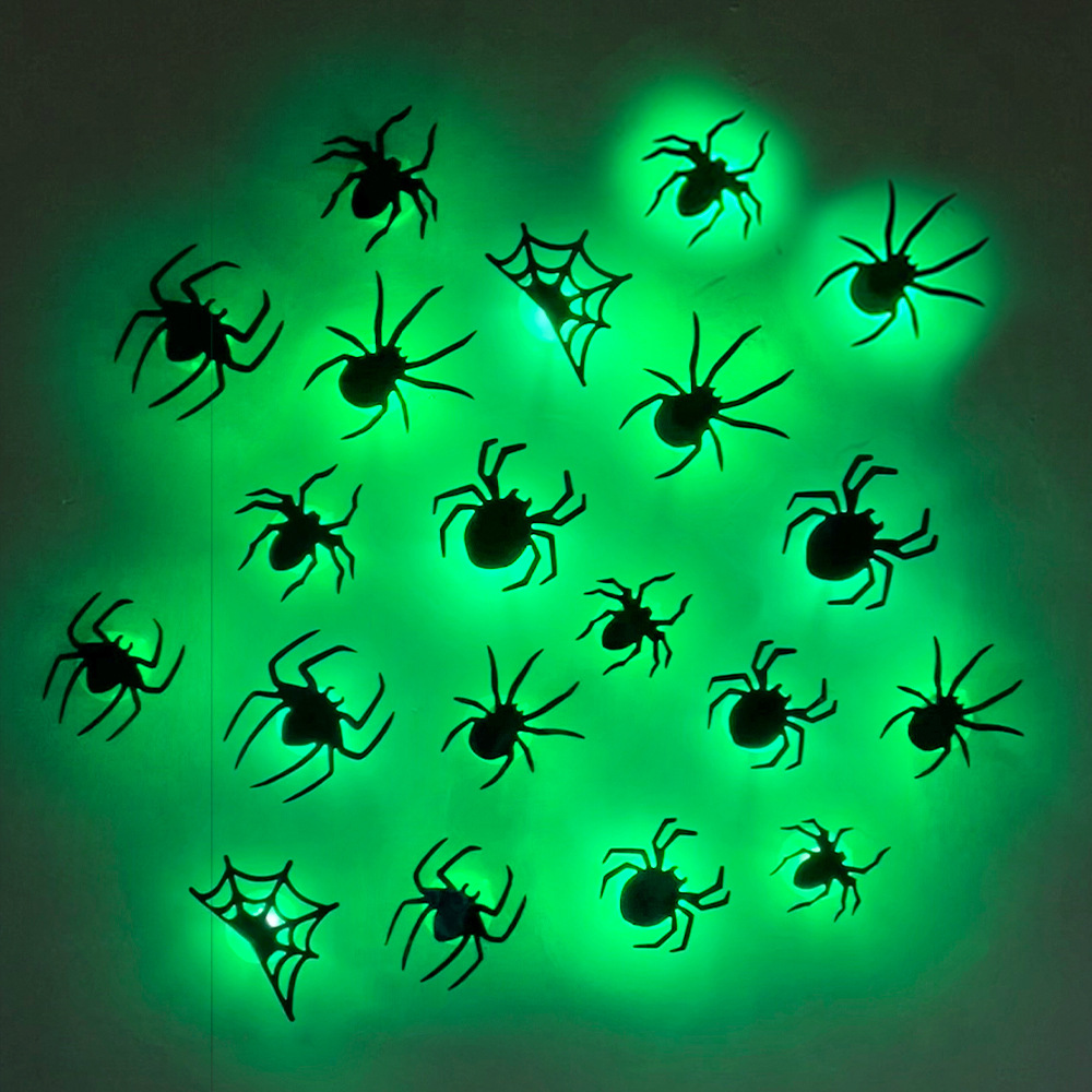 Decoración de arañas y murciél - Outdoor Lighting Wedding Decor reseña y precio
