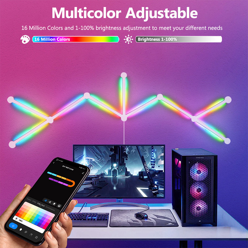 Lámpara de pared RGB inteligen - Lighting Decor For Room reseña y precio
