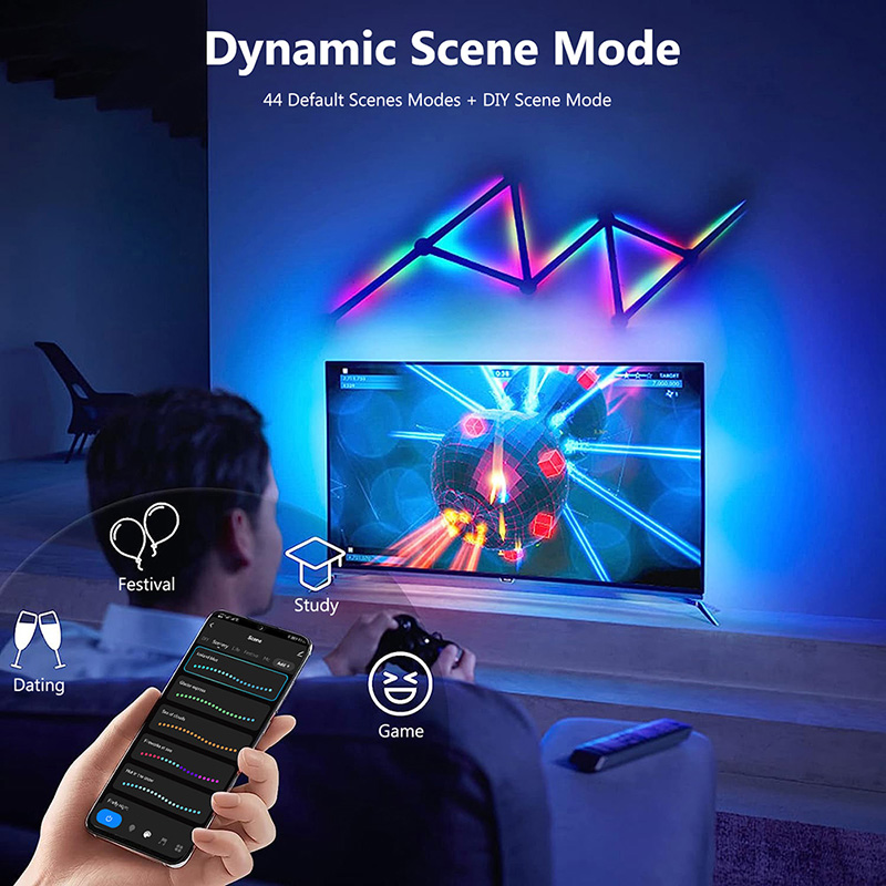 Lámpara de pared RGB inteligen - Lighting Decor For Room reseña y precio