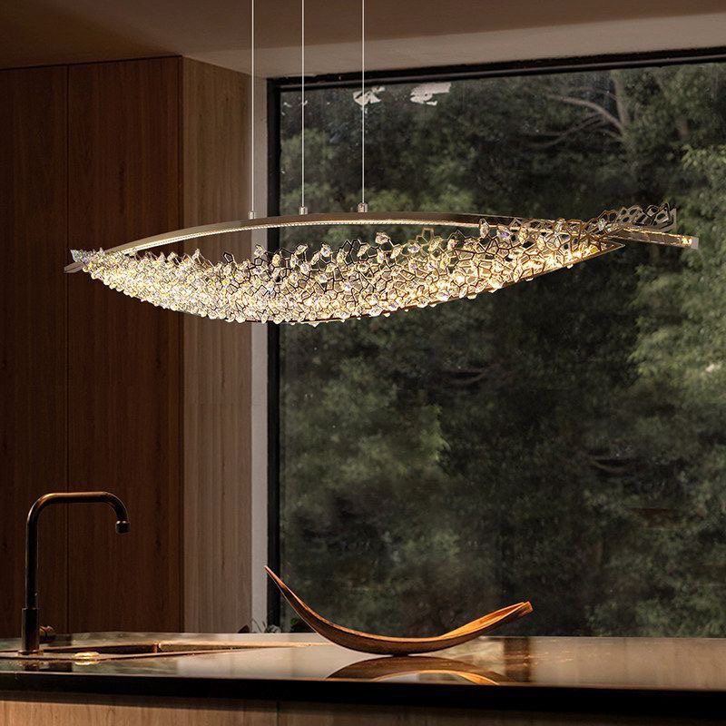 Lámpara de araña de cristal it - Decor Lighting Fixtures reseña y precio